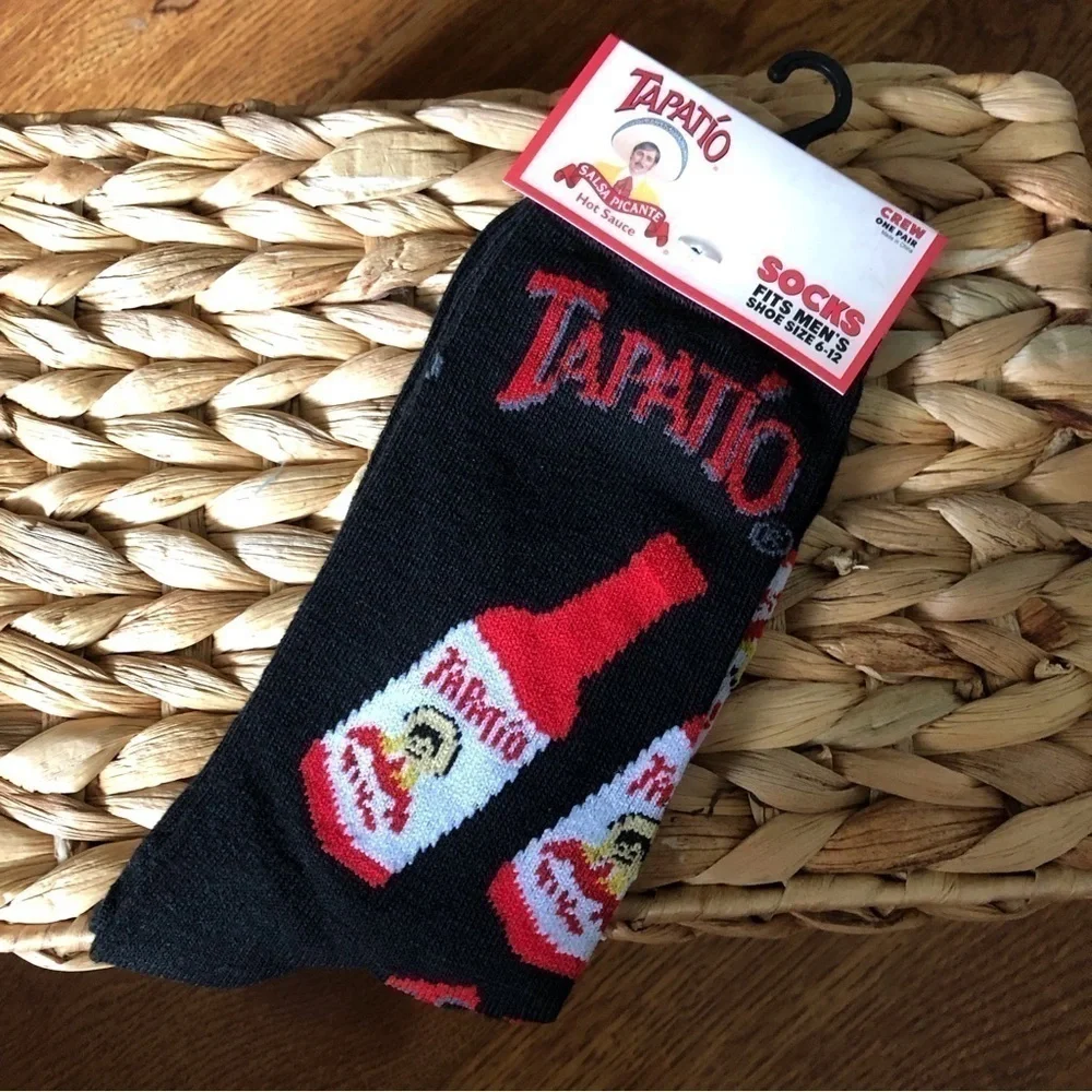Tapatio Hot Sauce food crew socks